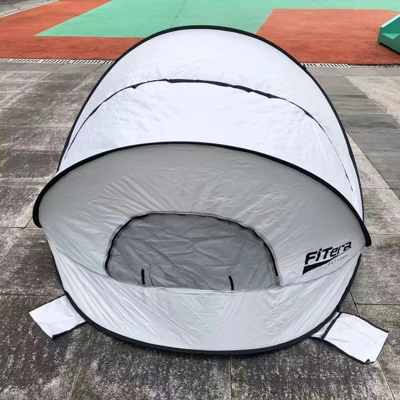 Summer Beach Tent 2-3 People Speed Open Quick Portable Folding Easy Speed Opening Shade Sun Fishing Park Travel Outdoor