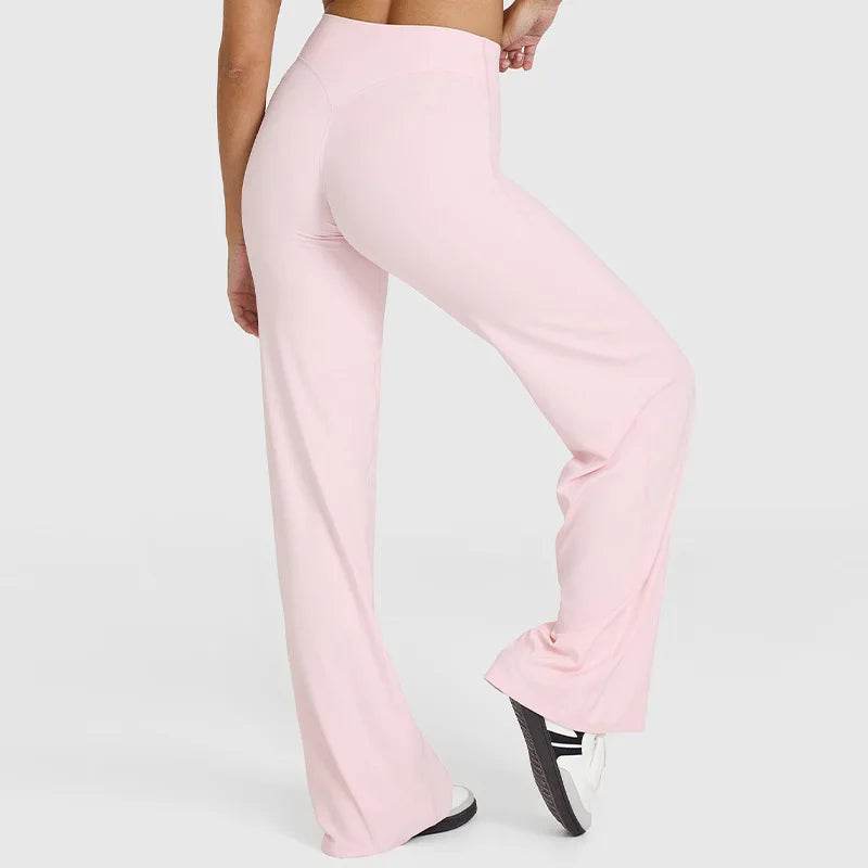 Women's Casual Straight Yoga Pants - P12 Hub Europe