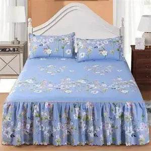 Stylish Single-piece Bed Circumference Skirt, Korean Version Bedspread & Coverlet, Fade-Resistant Design - P12 Hub Europe