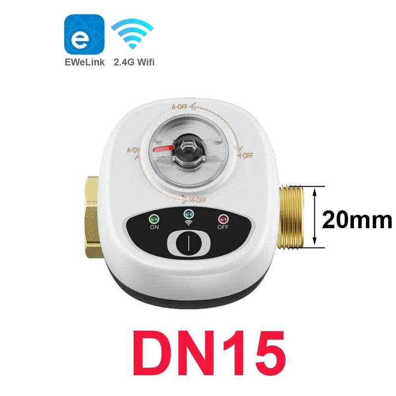 Water Valve Smart WiFi eWeLink Work with Alexa and Google - P12 Hub Europe
