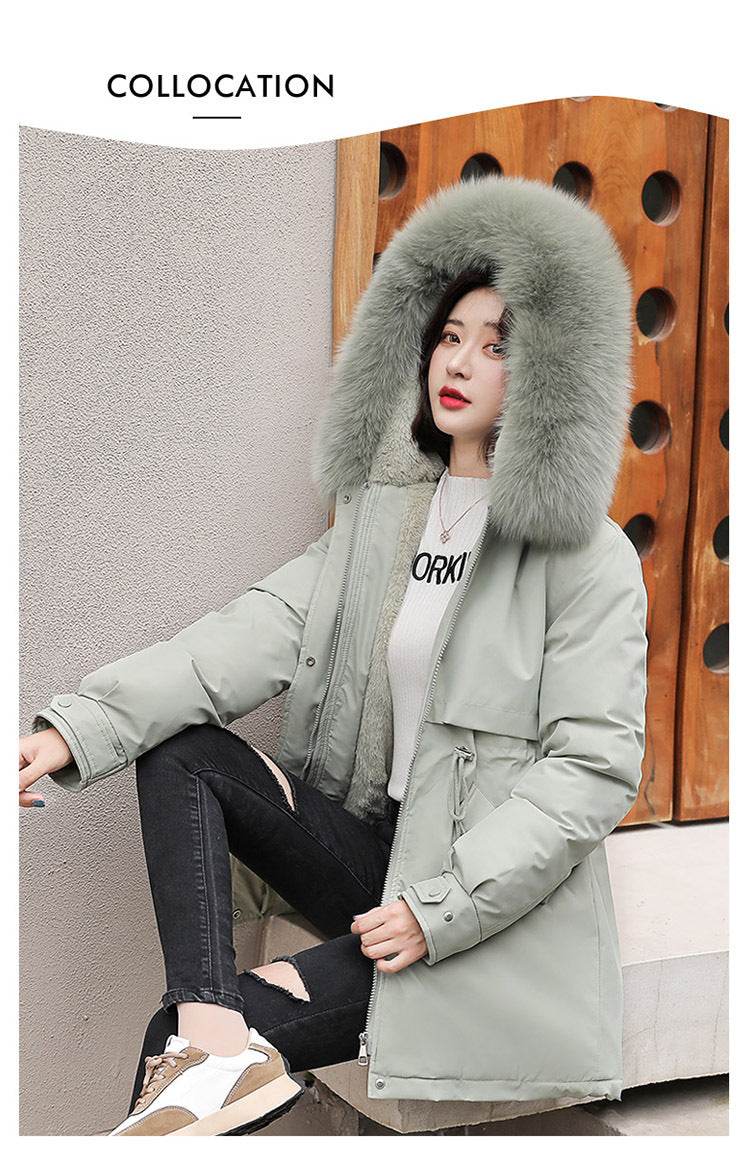 Slim Fur Collar Parka - P12 Hub Europe