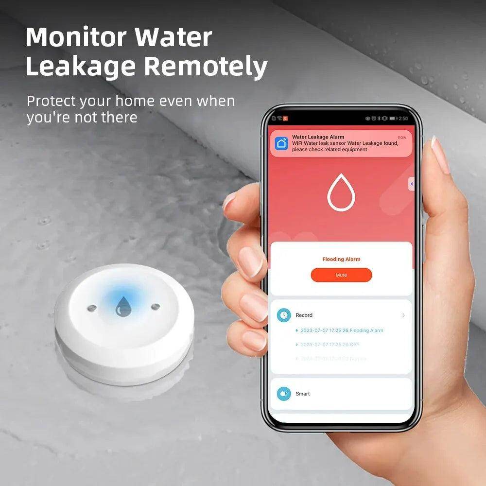 Water Sensor, Tuya Leak Detector | Smart Life Alarm - P12 Hub Europe