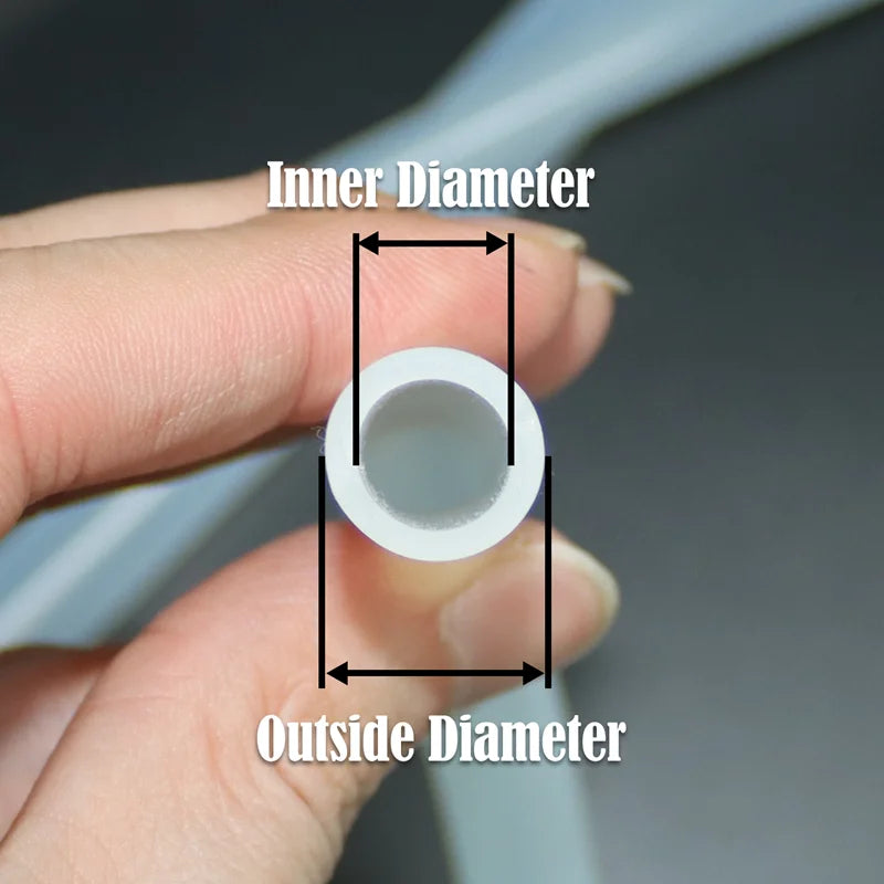 5/1M Silicone Food Grade Transparent Hose Winter Outdoor High Temperature Nontoxic 2 3 4 5 6 7 8 9 10 12 14mm Silicone Pipe Tube