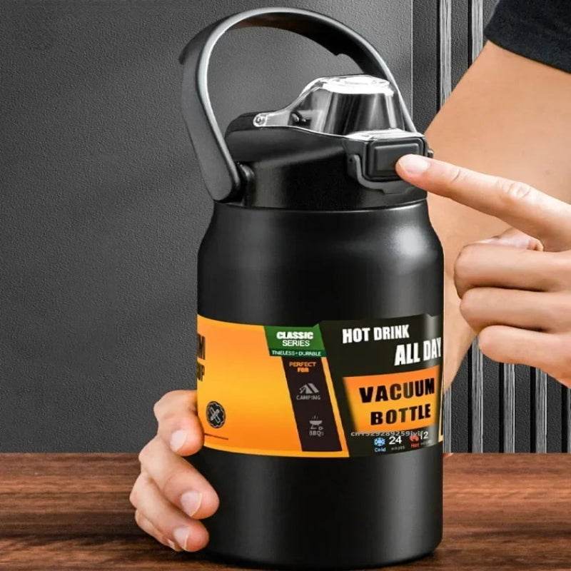 Stainless Steel Sports Thermos - P12 Hub Europe