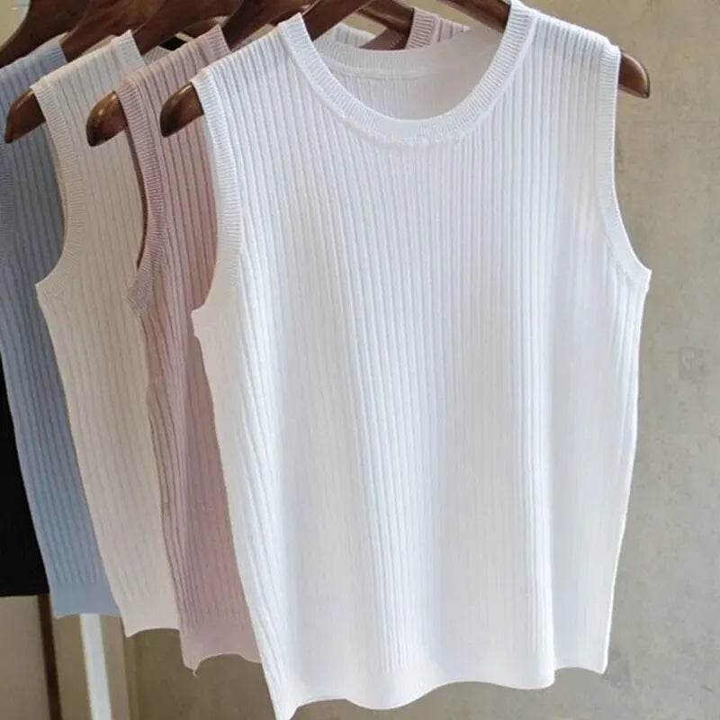 Sleeveless Blouse Women Shirt - P12 Hub Europe