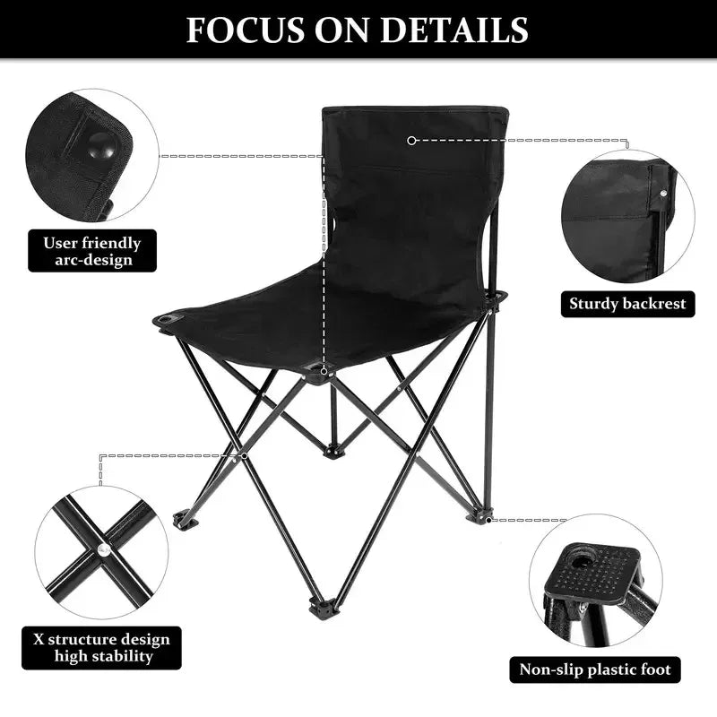 Folding Portable Camping Chair Tourist Picnic Oxford Cloth Chairs Fishing Chair Mazha Outdoor Furniture Hike Travel Beach Garden
