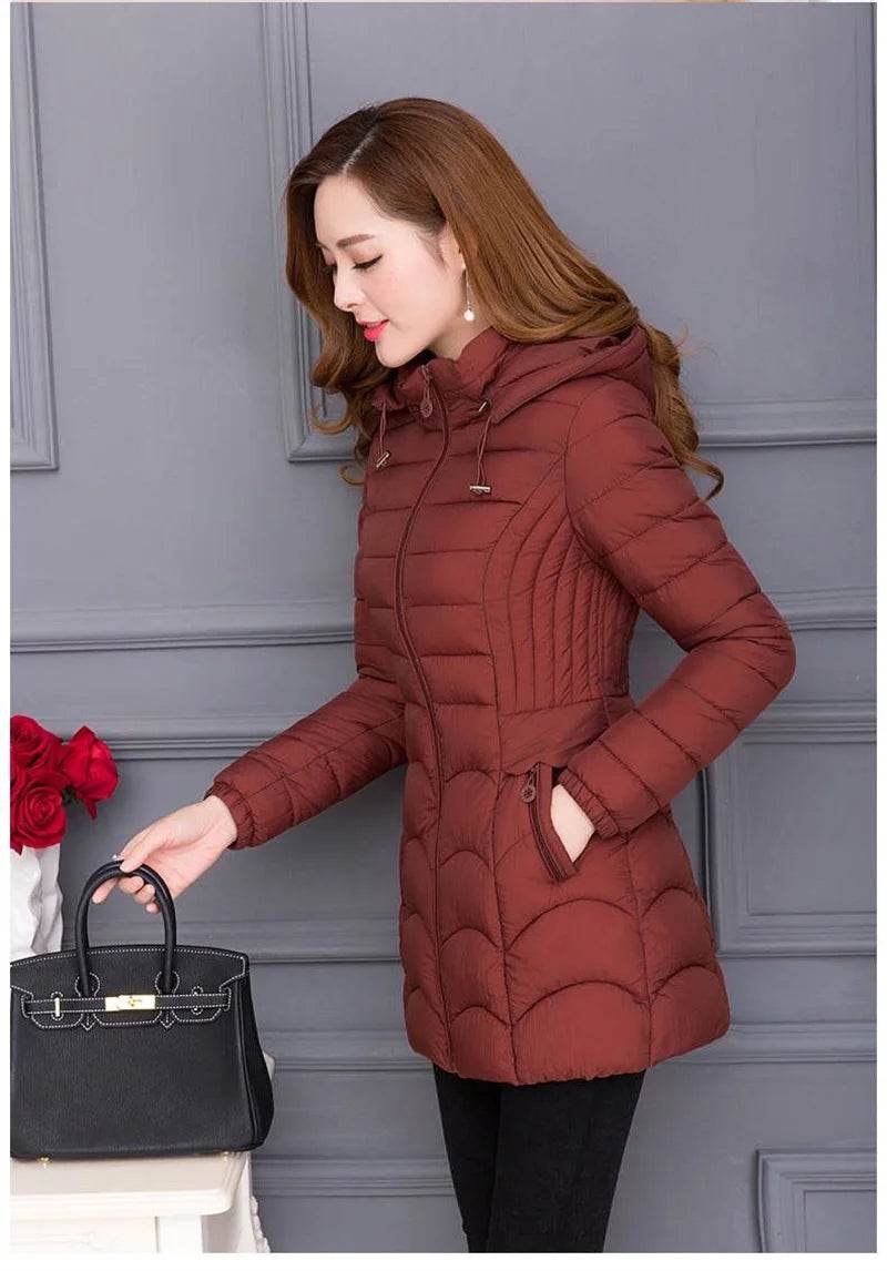 Warm Slim Mother's Parka - P12 Hub Europe