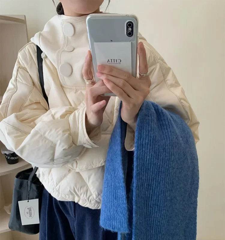 Candy Color Korean Down Jacket - P12 Hub Europe