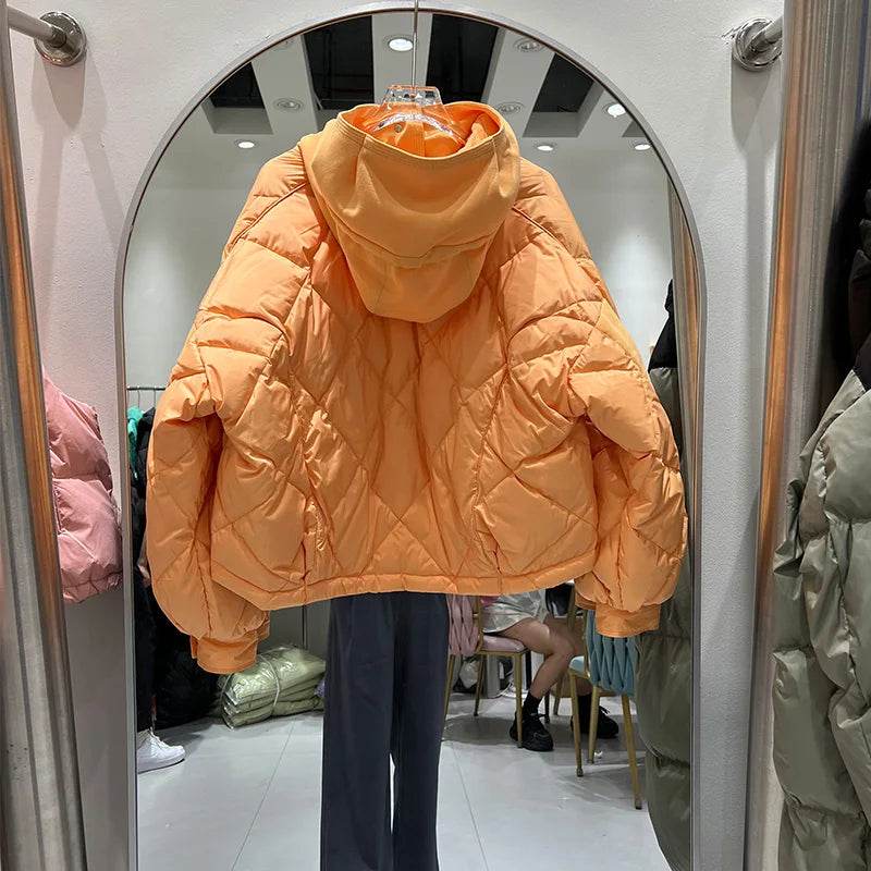 Candy Color Korean Down Jacket - P12 Hub Europe