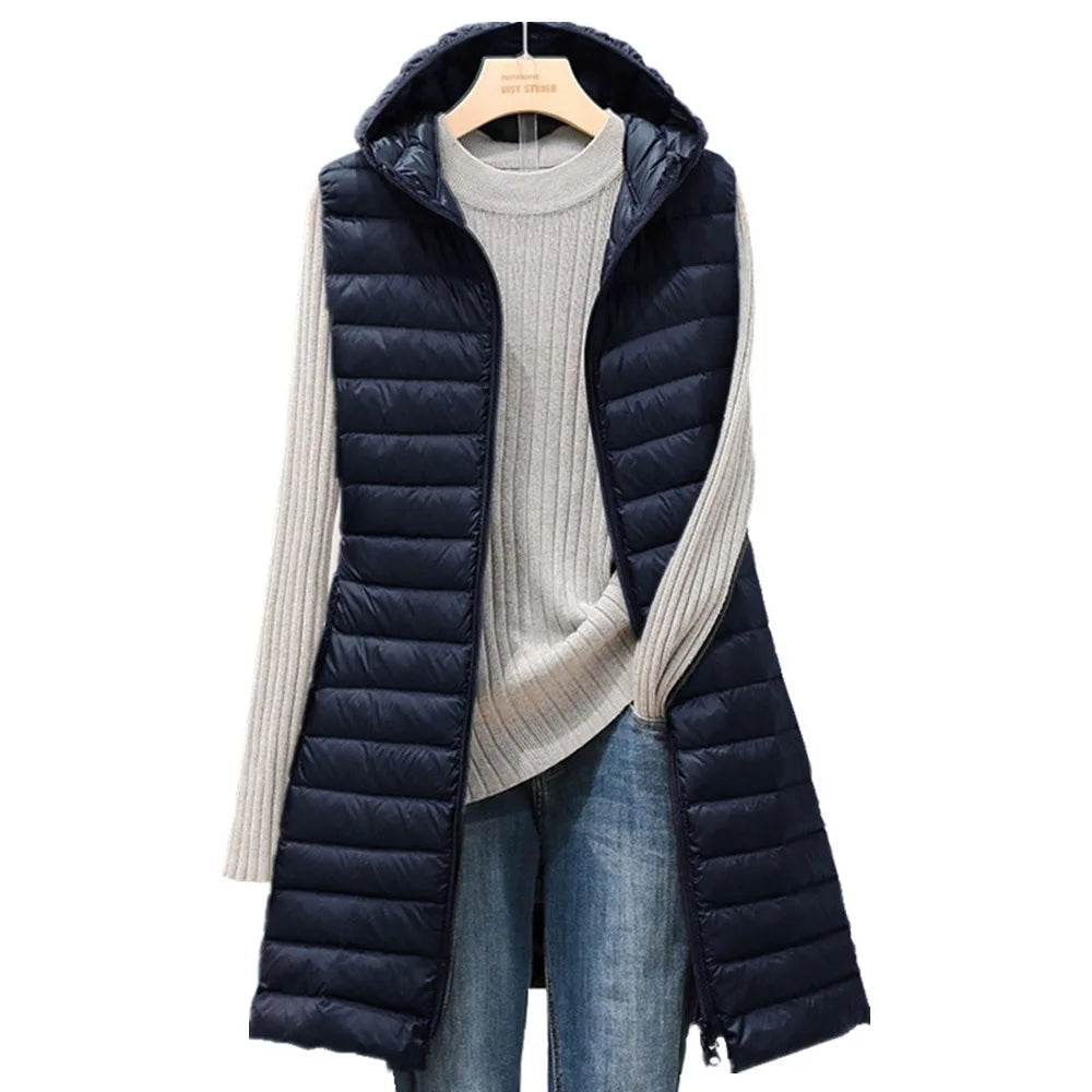 Light Hooded Long Vest - P12 Hub Europe