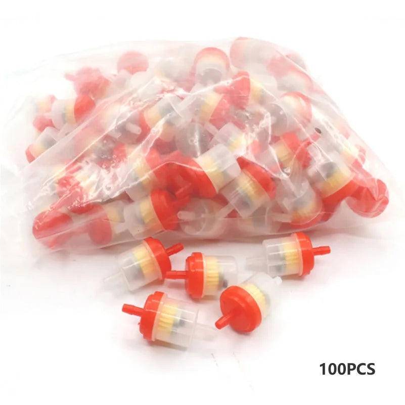 Universal Motorcycle Gas Fuel Filters and Fuel Pipe For Dirt Pit Bike Moped Scooter ATV Go Kart 49cc 50cc 110cc 125cc 150cc