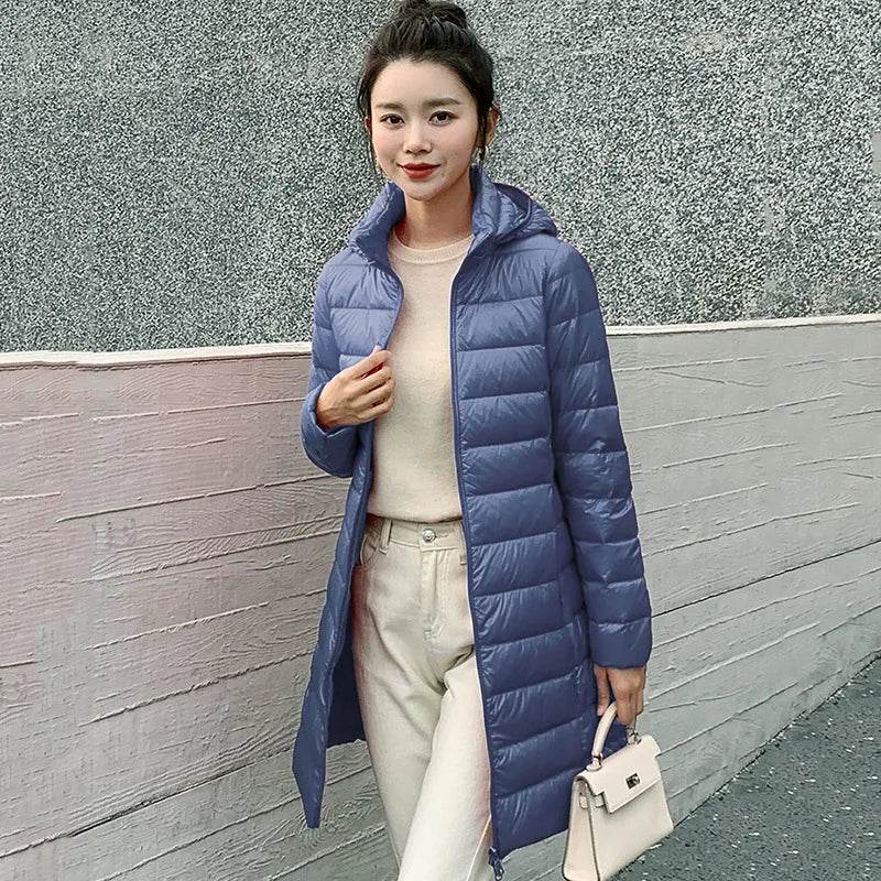 Slim Long Warm Down Puffer - P12 Hub Europe