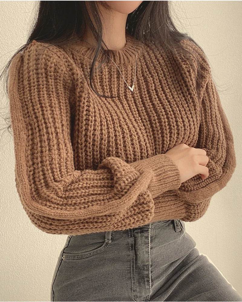 Loose Harajuku Knit Sweater - P12 Hub Europe