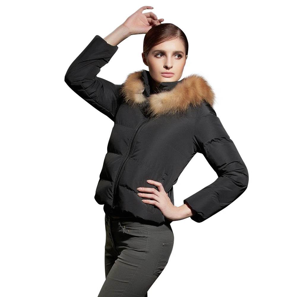 Fur Hooded Puffer - P12 Hub Europe