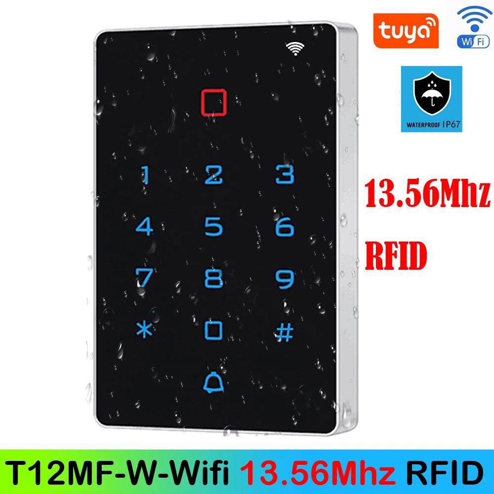 WiFi RFID Access Control Keypad | 125kHz, WG26, IP65 - P12 Hub Europe