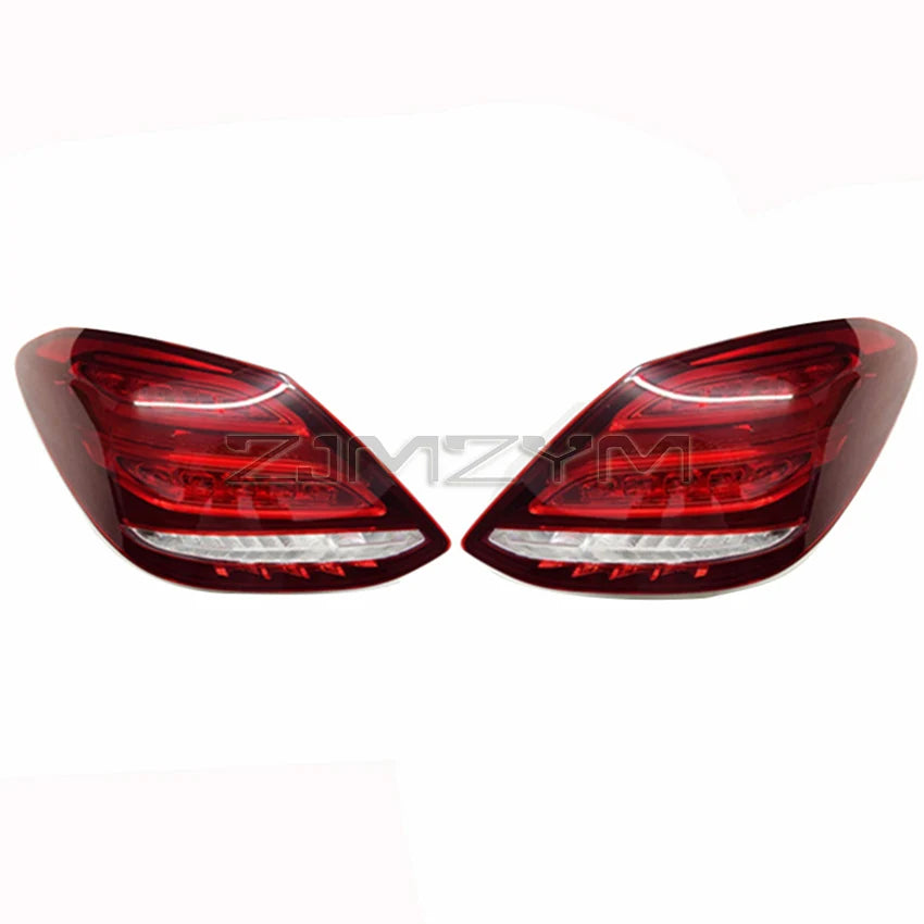Car Tail Light Assemblies Mercedes Benz C Class W205 C180 C200 C260 C300 2014-2018 Rear Brake Bumper Lights Cars Accessories