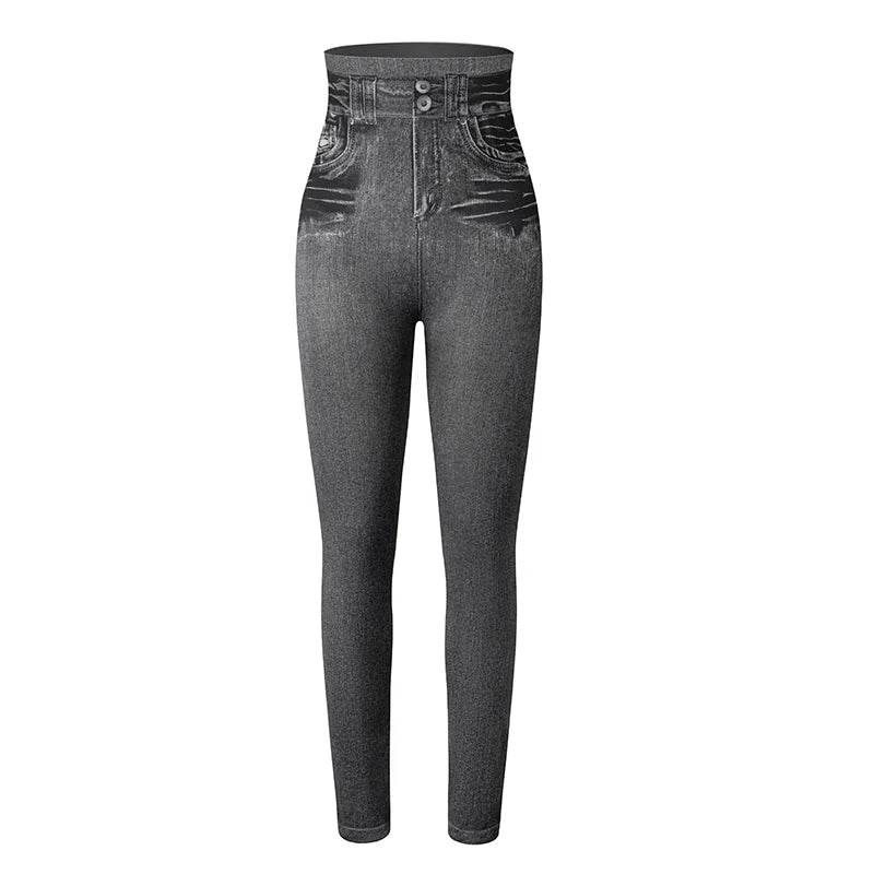 Faux Denim Leggings - P12 Hub Europe