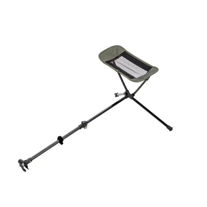 Fishing BBQ Camping Chair Foot Recliner Foot Rest Portable Stool Collapsible Footstool for Outdoor Camping Beach Chair Folding