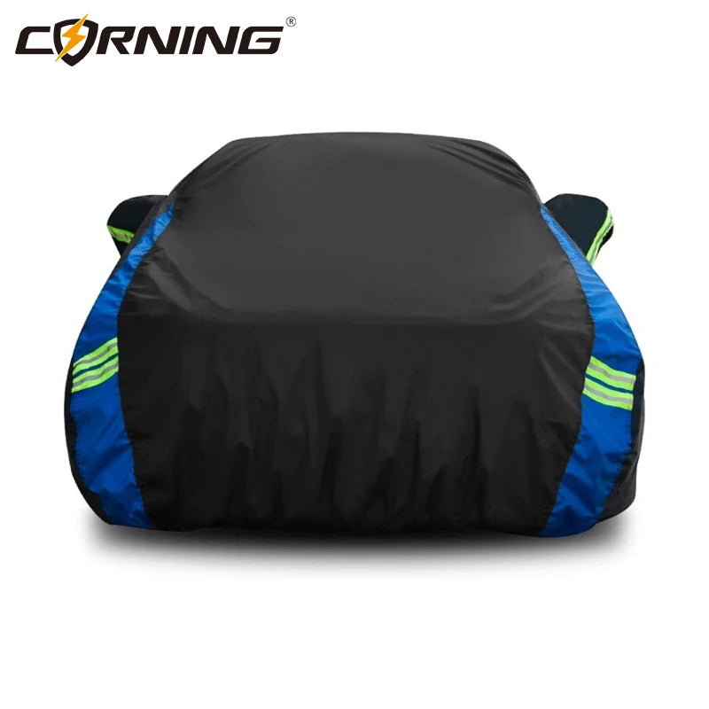 Car Covers Outdoor Waterproof Sun Rain Snow Protection UV Auto Cover Universal For SUV/Sedan/Hatchbac Car Protective Full Covers