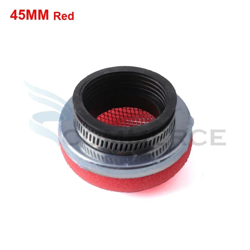 Motorcycle 28/32/35/38/42/45/50/54/58MM Stright Foam Air Filter Sponge Cleaner For 2 Stroke Engine Pocket Bike Mini Moto Scooter