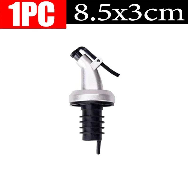 1/10x Oil Bottle Stopper Rubber Lock Plug Seal Leak-proof Food Grade Plastic Nozzle Sprayer Wine Vinegar Spouts Kitchen Tools - P12 Hub Europe