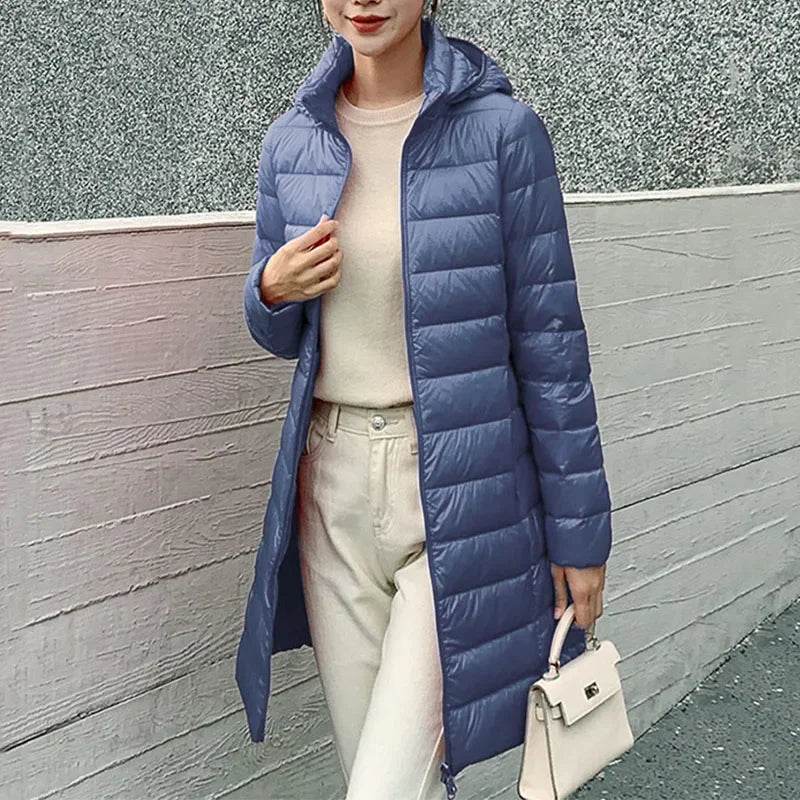 Slim Long Warm Down Puffer - P12 Hub Europe