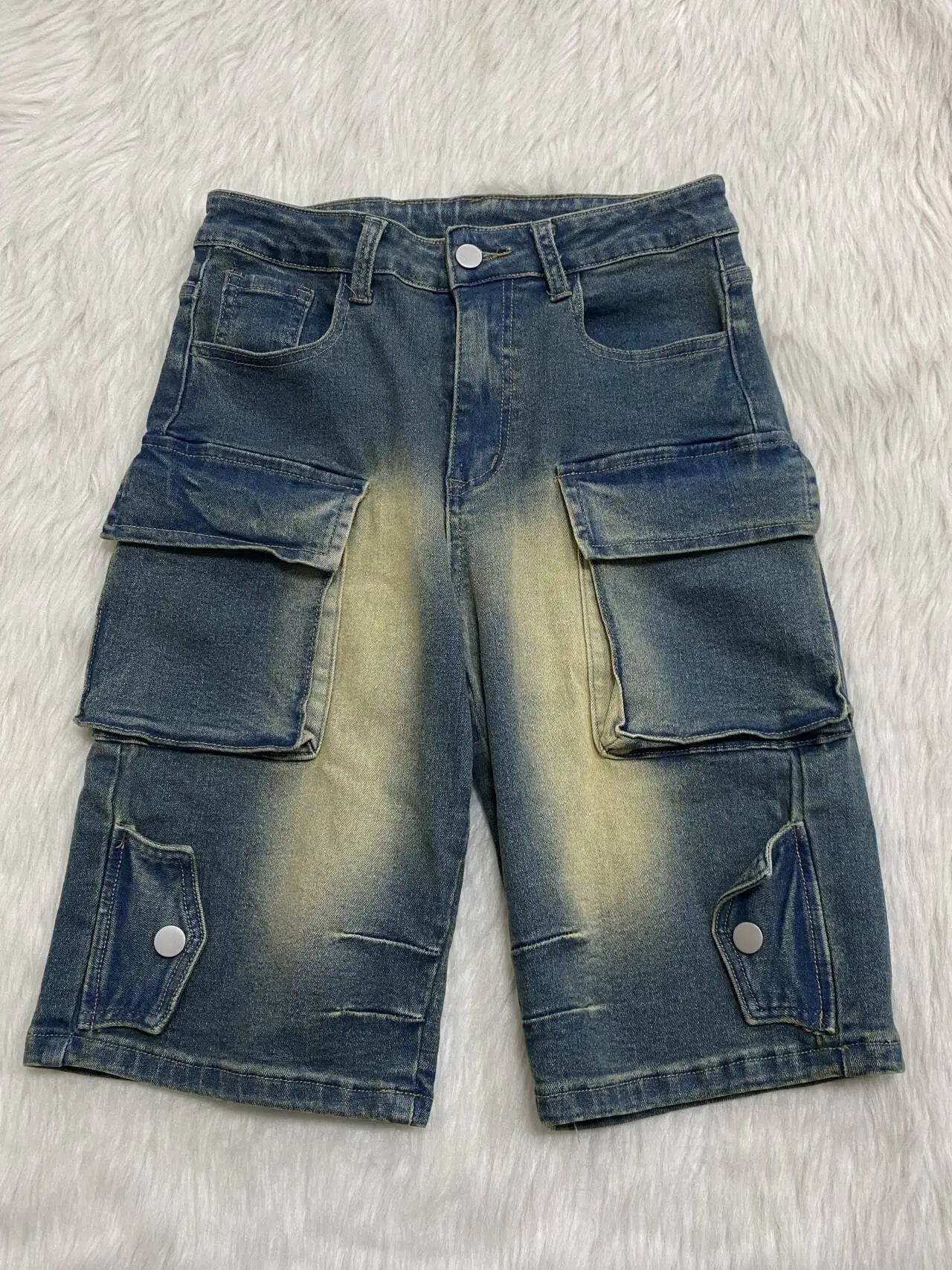 Retro Washed Women's Denim Shorts - P12 Hub Europe