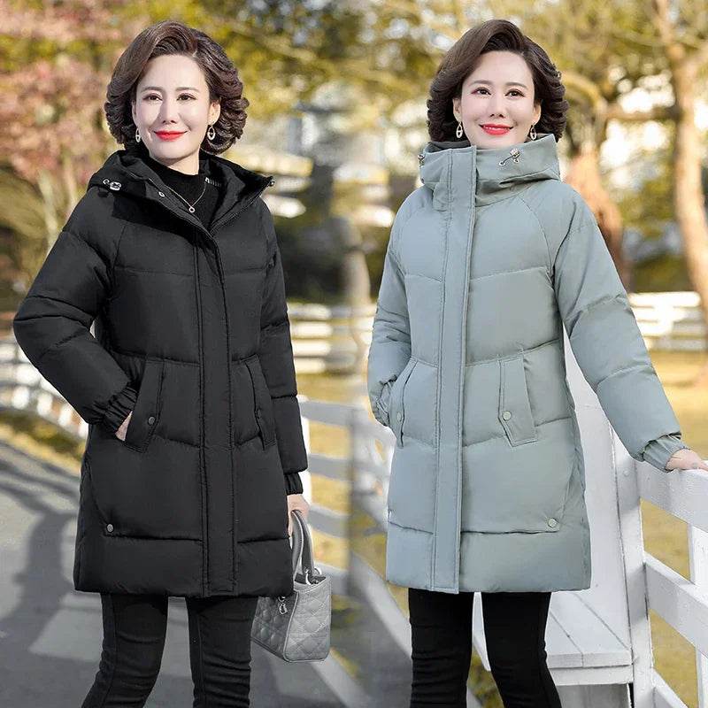 Warm Padded Grandma Parka - P12 Hub Europe