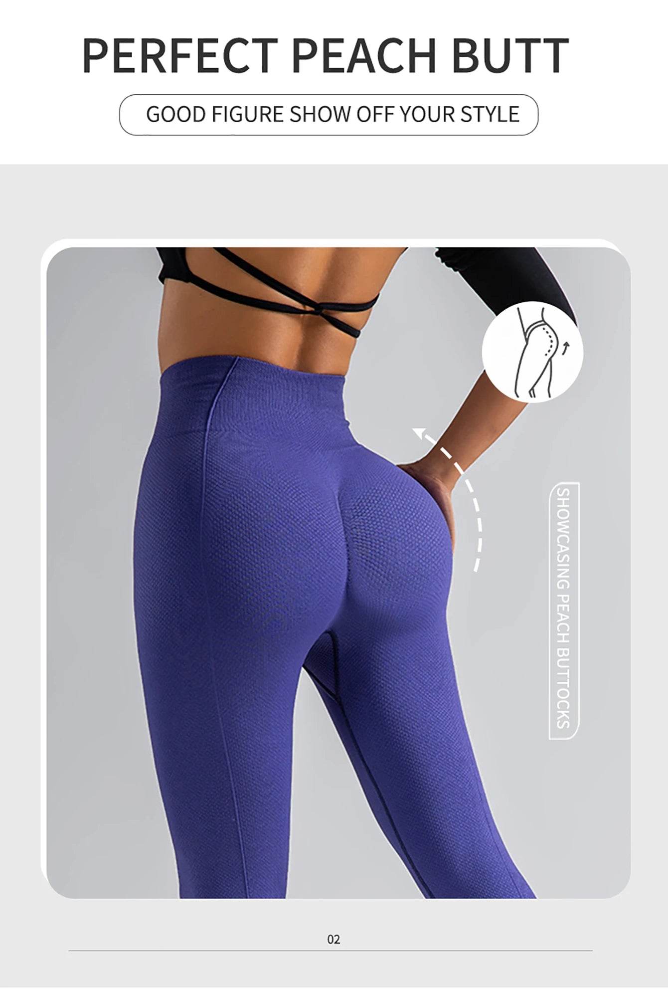 Women's Tie-Dye Push-Up Leggings - P12 Hub Europe