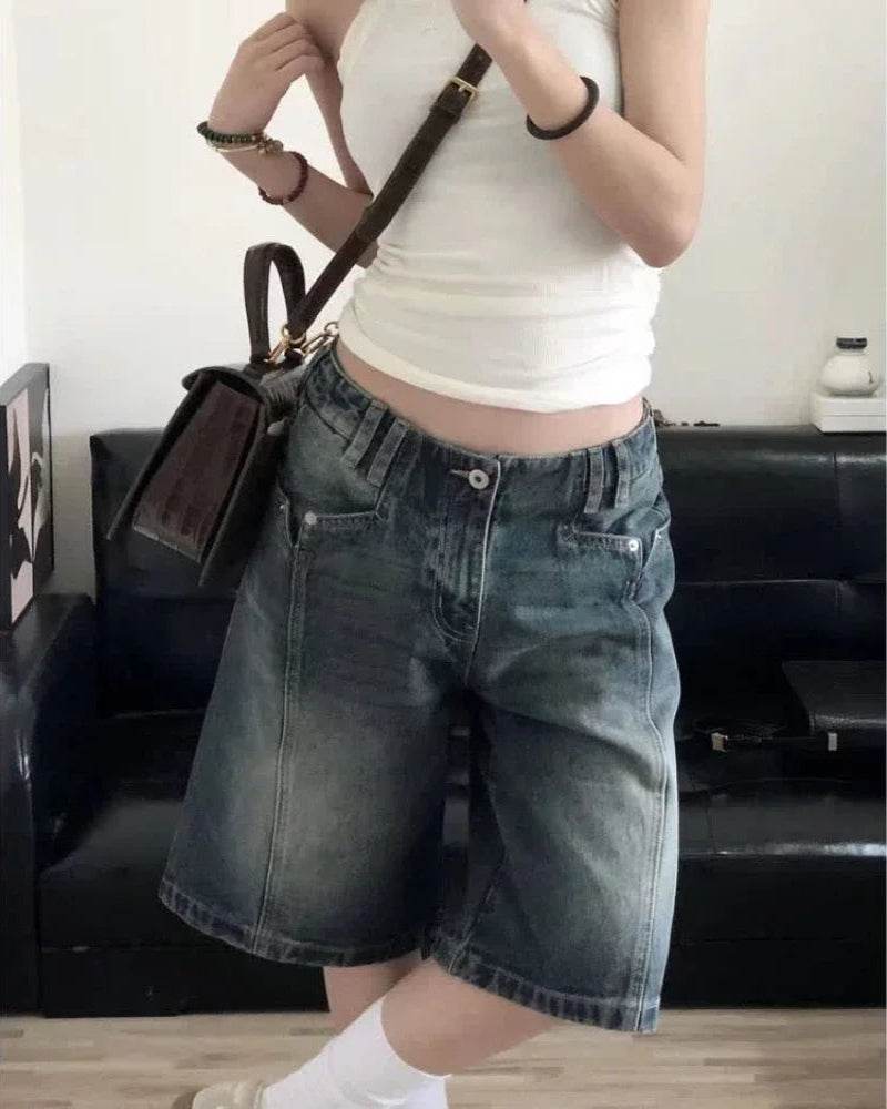 Vintage Women Denim Shorts - P12 Hub Europe