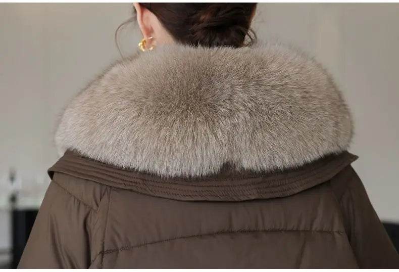 Korean Fur Collar Parka - P12 Hub Europe