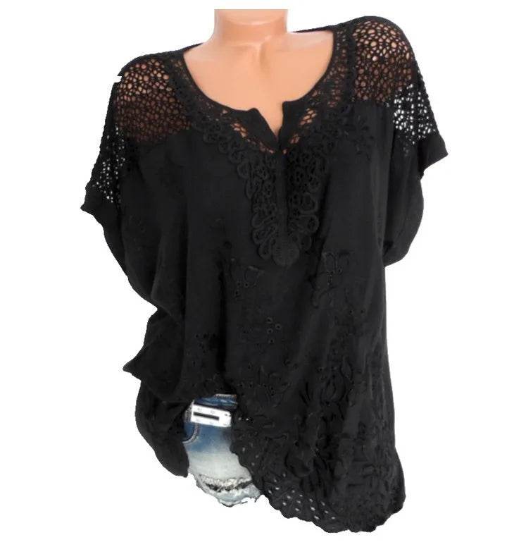 Summer Women's Lace Blouse - P12 Hub Europe