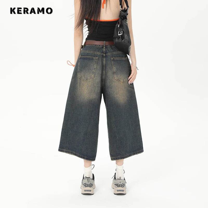 Vintage Wide Leg Shorts - P12 Hub Europe