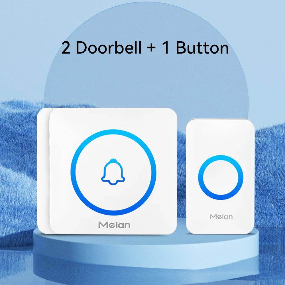 Doorbell Wireless | 60 Tunes, 1000ft, IP65, 5 Volume Levels - P12 Hub Europe