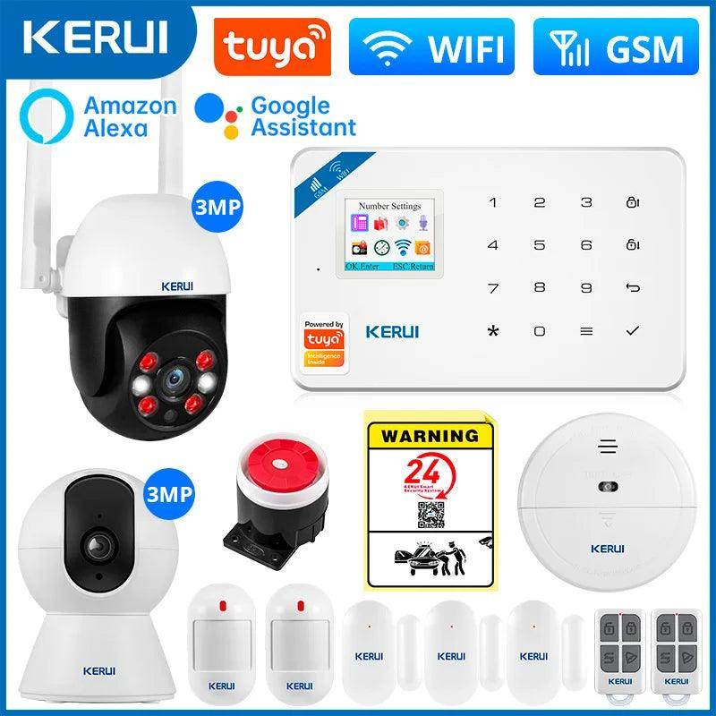 Alarm Smart KERUI W181 WiFi GSM Tuya - P12 Hub Europe