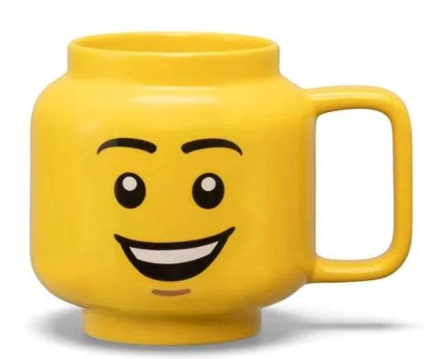 2025 Children Mug Cute Smiley Face Ceramic Mug, Ceramic Mug, Christmas Gift Funny Mug, Children's Drinking Cup Children's Cup - P12 Hub Europe