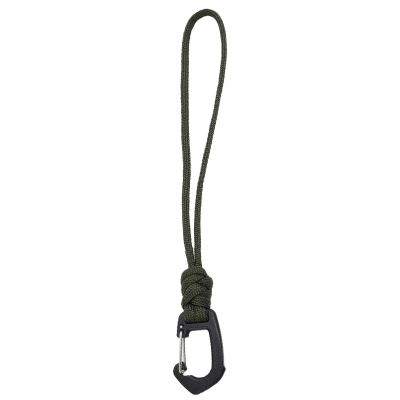Key Ring Umbrella Rope Hook Outdoor Camping Sports Accessories Braid Rope 7-core Keychain Flashlight Small Tool Key Lanyard