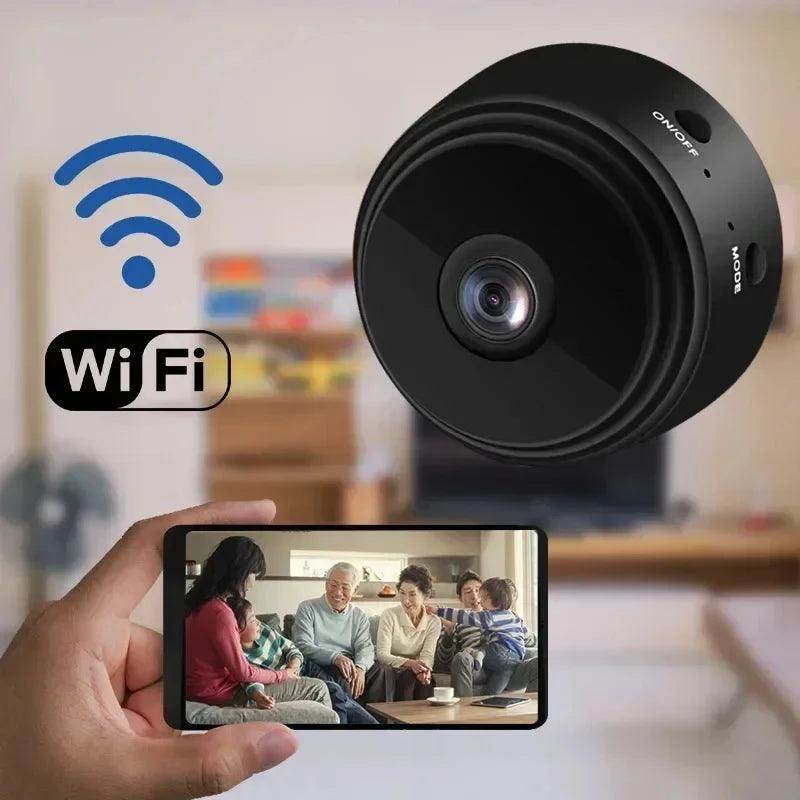 Mini WiFi Camera 1080P, Night Vision, Motion Detect, Pet/Baby - P12 Hub Europe