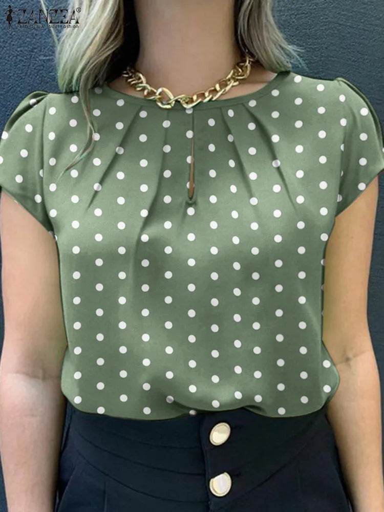 Women's Polka Dot Tunic - P12 Hub Europe