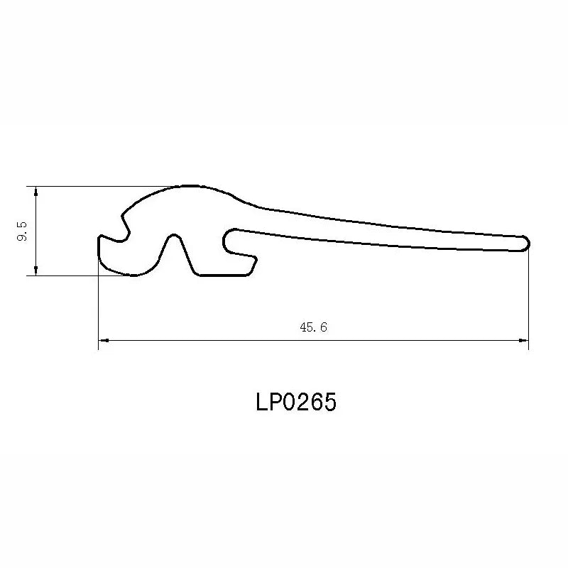 1pc For For Fiamma F45 Awnings 45.6mm WIDE X 1M Length Rubber Rain Seal Caravan Camper Van Accessories Car Accessories