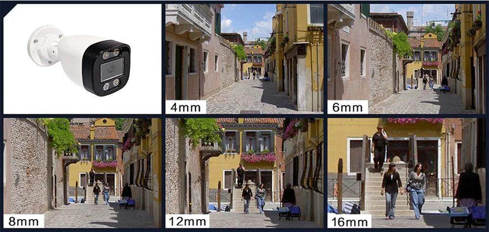 Fisheye IP Camera4K 8MP 180°, Audio, Night - P12 Hub Europe