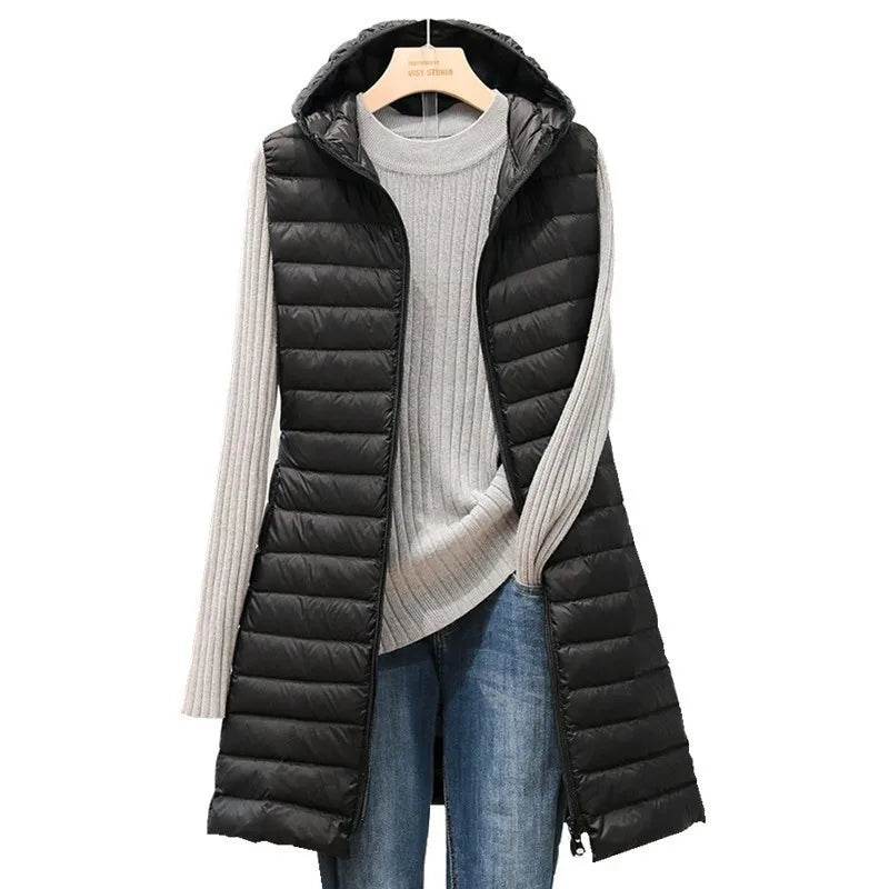 Light Hooded Long Vest - P12 Hub Europe