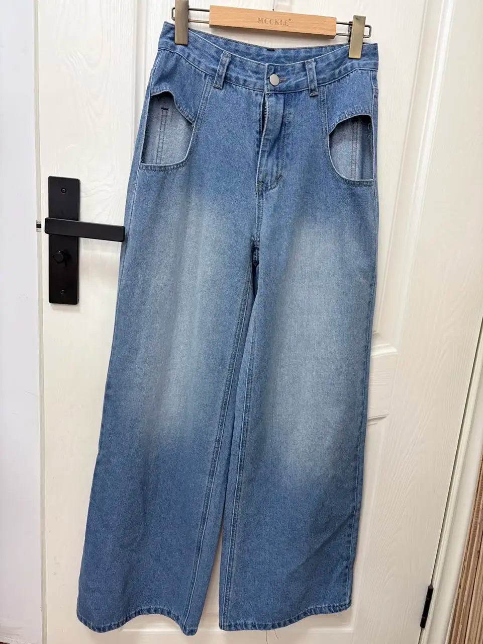 Women's Oversized Denim Two-Piece Set - P12 Hub Europe