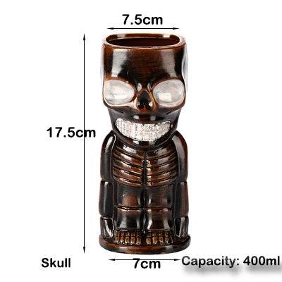Hawaii Tiki Mugs Cocktail Cup Beer Beverage Mug Wine Mug Ceramic Tiki Mugs Great For Cocktail Drink - P12 Hub Europe