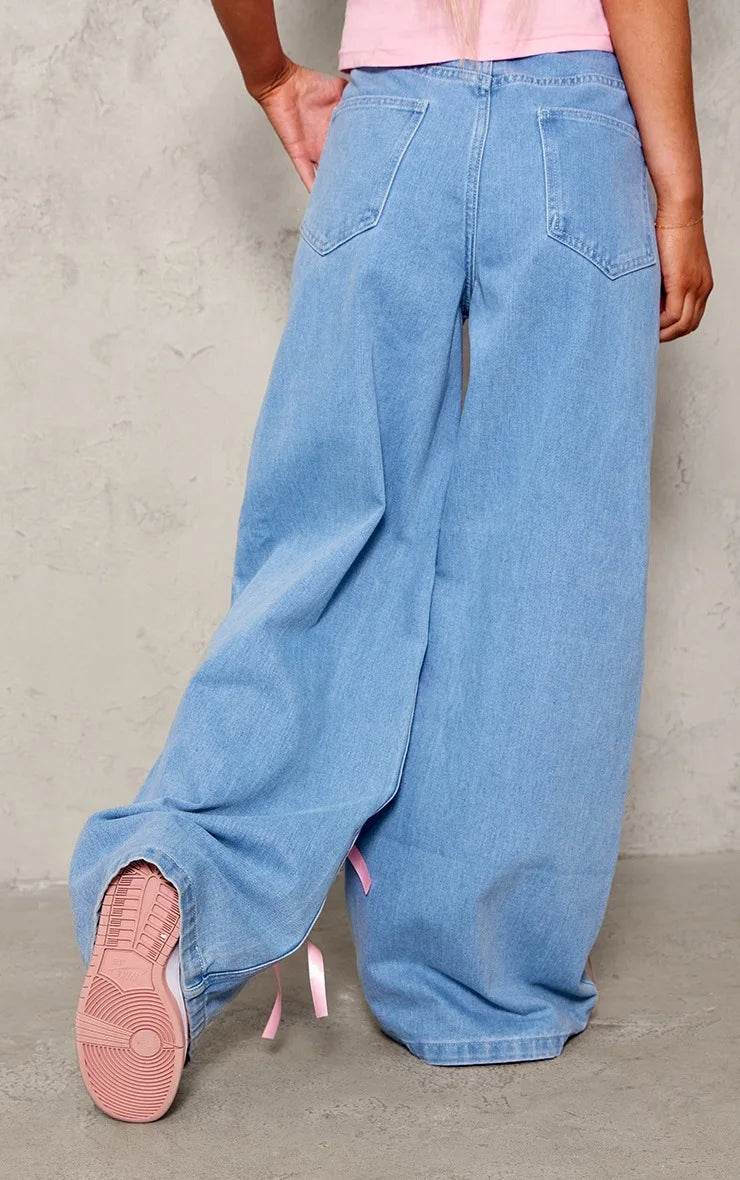 Sweet Bow Denim Jeans - P12 Hub Europe