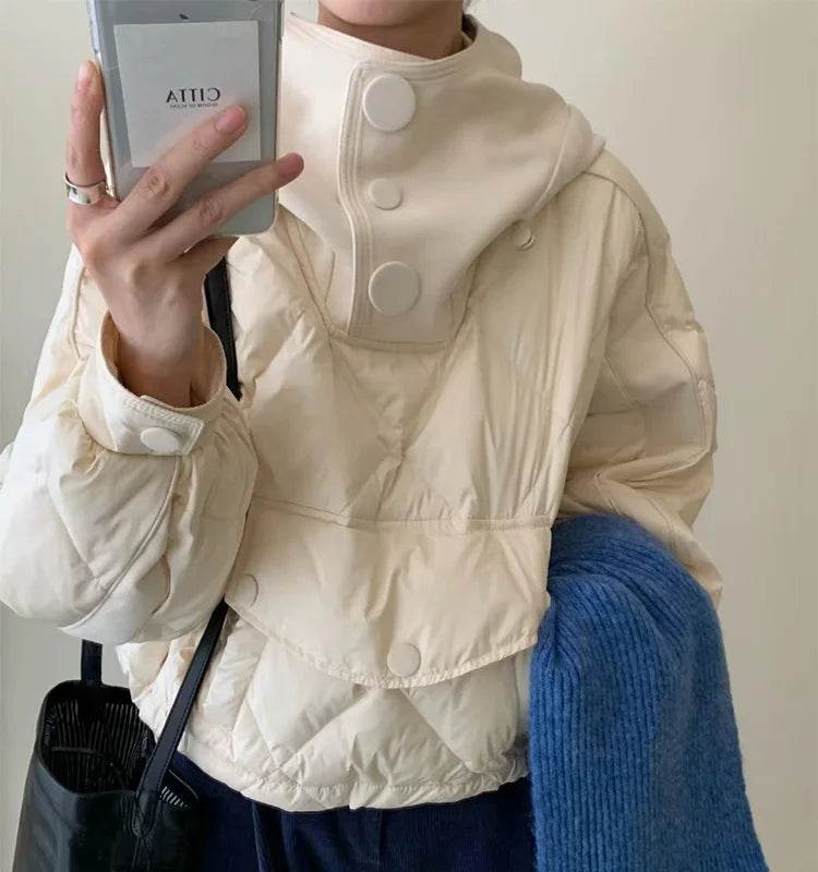 Candy Color Korean Down Jacket - P12 Hub Europe