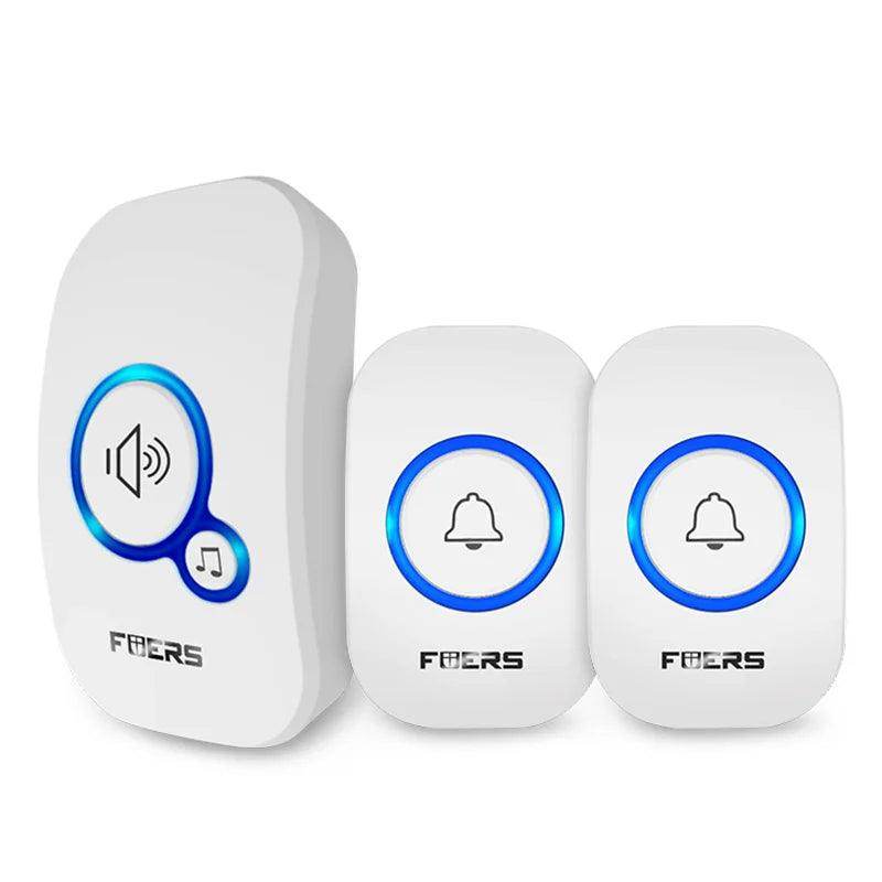 Doorbell Wireless | 32 Tunes, 150M, Waterproof, Alarm Mode - P12 Hub Europe