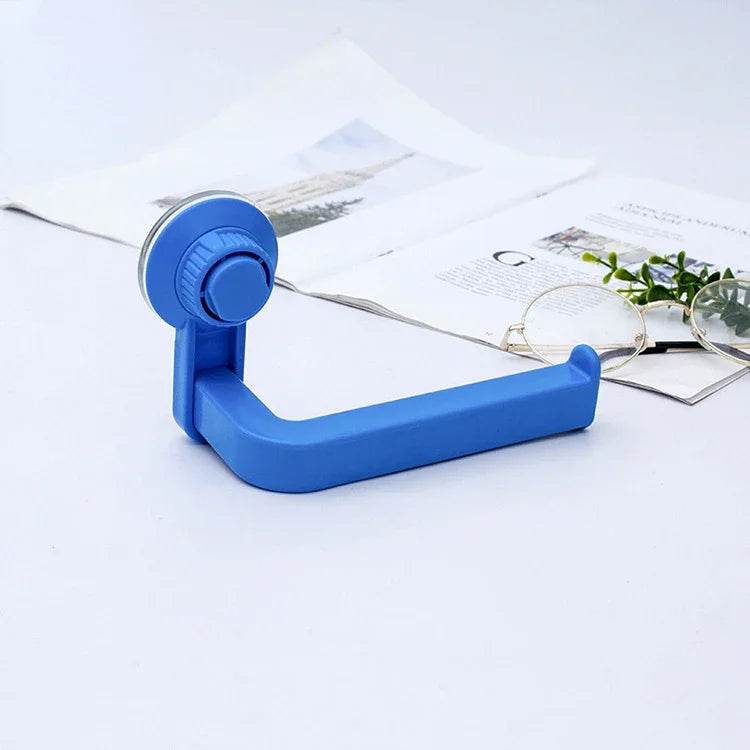 Suction Cup Toilet Paper Holder Wall Mount No Punching High Quality ABS Tissue Towel Roll Dispenser Bathroom Kitchen Accessories - P12 Hub Europe