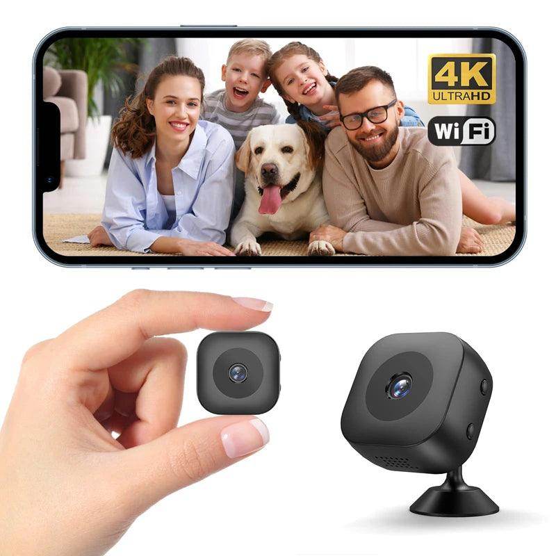 Mini WiFi Camera Xiaomi 4K Motion Detect, Night Vision, IP66 - P12 Hub Europe