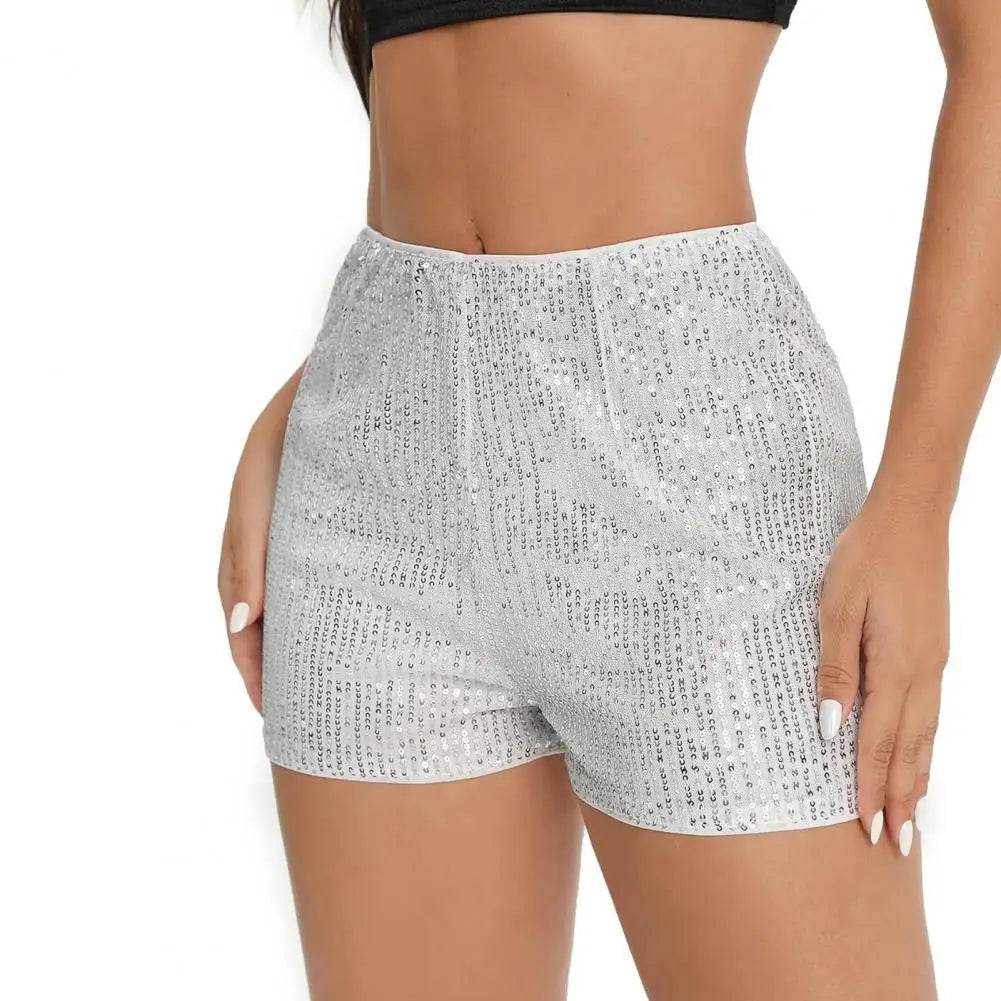 Sequin High Waist Mini Shorts - P12 Hub Europe